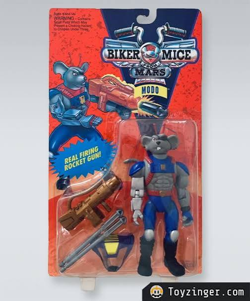 Biker Mice from Mars Modo packaged figure